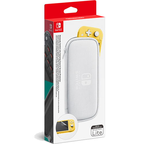 Nintendo Switch Lite Carrying Case & Screen Protector -suojakotelo