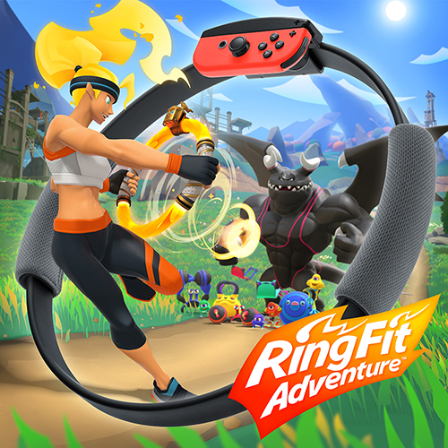 Nintendo Switch Ring Fit Adventure -peli