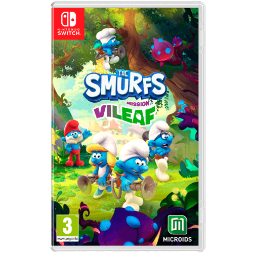 Nintendo Switch The Smurfs: Mission Vileaf - Smurftastic Edition -peli