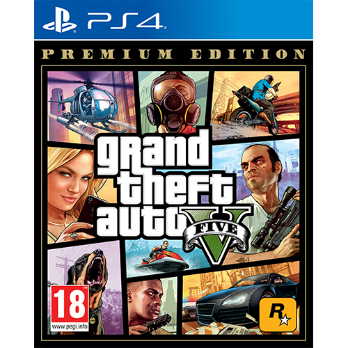 PS4 GTA V Premium Online Edition -peli
