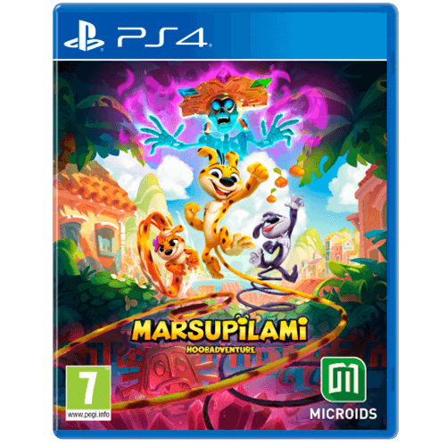 PS4 Marsupilami - Hoobadventure -peli
