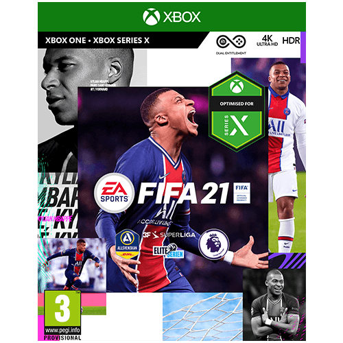 Xbox One FIFA 21 -peli